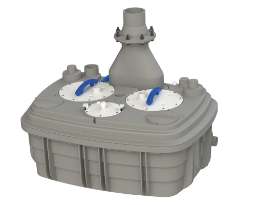 �������� ������� SaniCubic 2 XL (�������, ����� � ������������ �������) H-10�, L-100 �