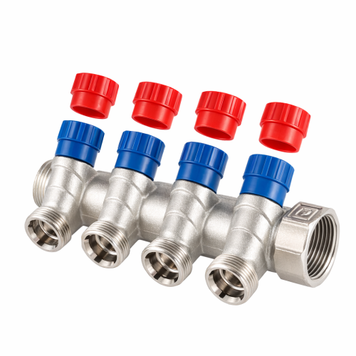 ���� ��������� VALTEC, ������������� 3/4 �����, 4 ������, ������ 1/2 �����, � ������������� ���������, ����� VTc.560