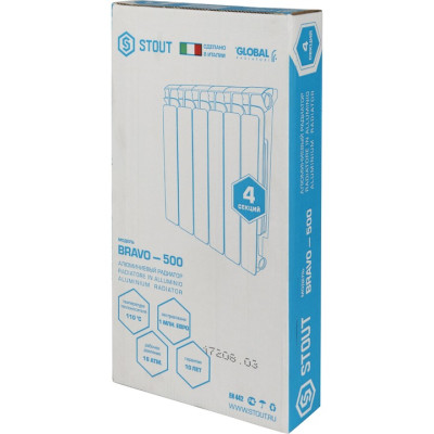 �������� ����������� STOUT Bravo 500/80/4 ���������