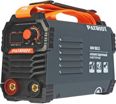 ������� ��������� ����������� PATRIOT WM180D MMA, ������� ����������: 1�,140-240�; ��������� ��� ����: 180A; �� ��� ����. ����: 70%, �������, ARC FORCE, ANTI STICK, HOT START