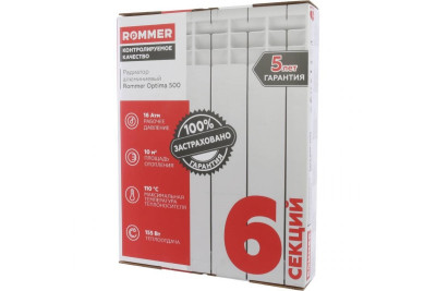�������� ����������� ROMMER OPTIMA 500/80/6 ���������