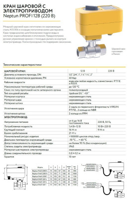 ���� ������� � ��������������� Neptun PROFI 12� 1/2 ���������� ������