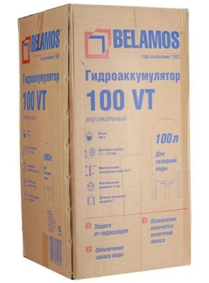 ��� �������������� 100 �. ����� ������������ ����� d 1", 8 bar BELAMOS 100 VT